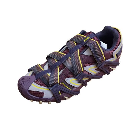 DIESEL S-PROTOTYPE-CR LIMITED EDITION SHOES US 10 EUR 43 RARE GRAPE WINE PURPLE - Picture 13 of 13